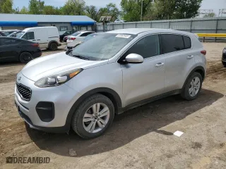 2017 Kia Sportage LX with VIN KNDPM3AC5H7206477, listed as a Copart auction lot 53582645 with 182,153 mi miles and Clean Title. Bid and sale history available at carsss.com. Image 1.