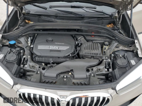 2022 BMW X1 sDrive28i with VIN WBXJG7C07N5V39345, listed as a Copart auction lot 41490005 with 26,894 mi miles and Salvage Title. Bid and sale history available at carsss.com. Image 12.