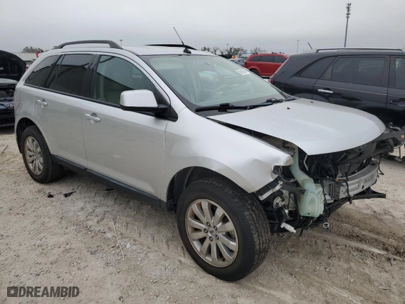 2010 Ford Edge SEL with VIN 2FMDK3JC1ABB04708, listed as a Copart auction lot 86516984 with 0 mi miles and Non Repairable. Bid and sale history available at carsss.com. Image 4.
