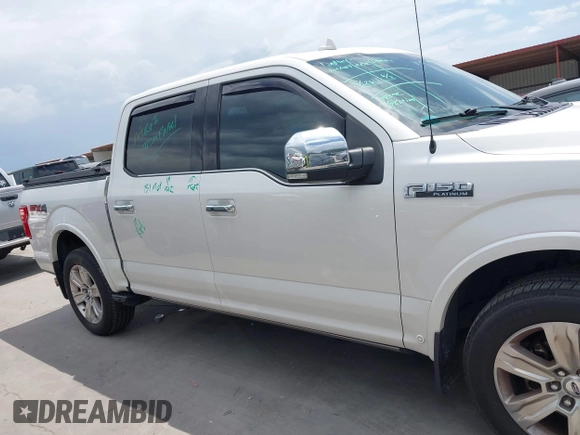 2018 Ford F-150 XL z VIN 1FTEW1EGXJFC60887, wystawiony jako IAAI lot #42667701 z przebiegiem 132 611 mil mil oraz . Historia ofert i sprzedaży dostępna na DreamBid. Obrazek 14.
