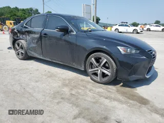 2019 Lexus IS 300 with VIN JTHBA1D2XK5089832, listed as a Copart auction lot 59047405 with 5,533 mi miles and Salvage title. Bid and sale history available at DreamBid. Image 4.