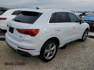 2019 Audi Q3 S line Premium with VIN WA1DECF32K1086585, listed as a Copart auction lot 77803064 with 67,991 mi miles and Non repairable. Bid and sale history available at DreamBid. Image 3.