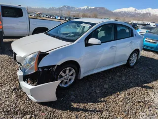 2012 Nissan Sentra 2.0 SR with VIN 3N1AB6AP6CL707000, listed as a Copart auction lot 50595955 with 0 mi miles and Salvage Title. Bid and sale history available at carsss.com. Image 1.
