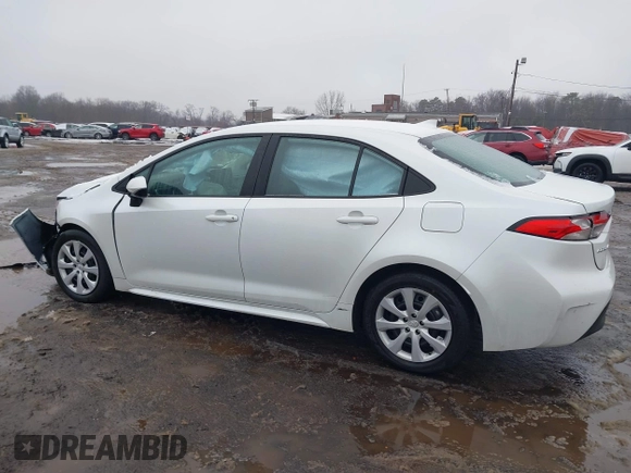 2023 Toyota Corolla LE with VIN 5YFB4MDE5PP008234, listed as a IAAI auction lot 41505320 with 49,314 mi miles. Bid and sale history available at carsss.com. Image 21.
