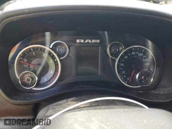 2021 Ram 3500 Big Horn with VIN 3C63RRHL0MG505048, listed as a Copart auction lot 46082575 with 0 mi miles and Salvage Title. Bid and sale history available at carsss.com. Image 9.