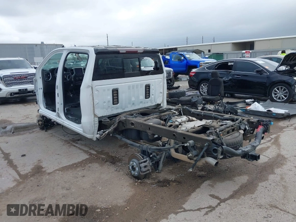 2020 Chevrolet Silverado 1500 LT Trail Boss with VIN 3GCPYFEDXLG418538, listed as a IAAI auction lot 41691019 with 1 mi miles. Bid and sale history available at carsss.com. Image 3.