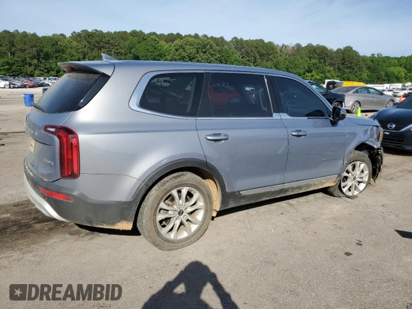2021 Kia Telluride LX с VIN 5XYP24HC9MG133421, выставлен на аукционе Copart как лот 58063185 с пробегом 110 588 миль миль и Списание • Salvage title. История ставок и продаж доступна на DreamBid. Изображение 3.