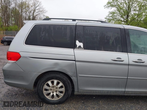 2009 Honda Odyssey EX-L with VIN 5FNRL387X9B043289, listed as a IAAI auction lot 41951208 with 197,184 mi miles and . Bid and sale history available at DreamBid. Image 13.