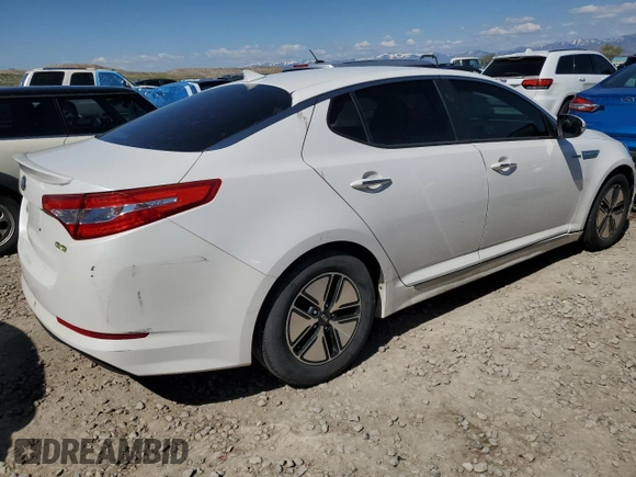 2013 Kia Optima EX with VIN KNAGM4AD9D5047397, listed as a Copart auction lot 55632745 with 158,017 mi miles and Salvage Title. Bid and sale history available at carsss.com. Image 3.