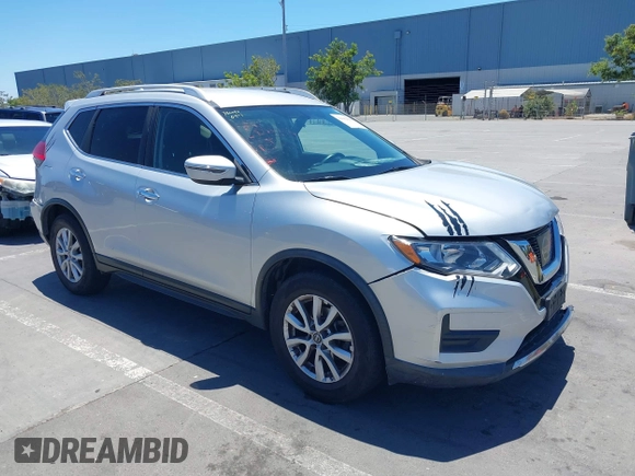 2017 Nissan Rogue S with VIN KNMAT2MT5HP588959, listed as a IAAI auction lot 39662668 with 224,444 mi miles and . Bid and sale history available at carsss.com. Image 1.