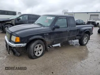 2002 Ford Ranger XL Fleet with VIN 1FTZR45E62PA09336, listed as a Copart auction lot 86542604 with 156,004 mi miles and Salvage Title. Bid and sale history available at carsss.com. Image 1.