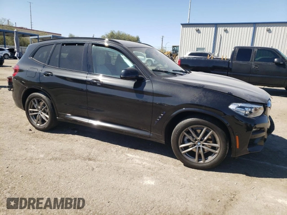 2021 BMW X3 sDrive30i with VIN 5UXTY3C09M9G62164, listed as a Copart auction lot 72846344 with 48,818 mi miles and Salvage Title. Bid and sale history available at carsss.com. Image 4.