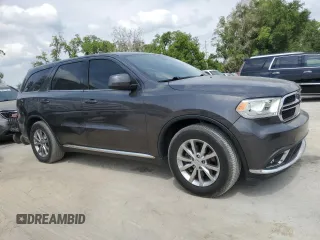 2018 Dodge Durango SXT z VIN 1C4RDHAG4JC100656, wystawiony jako Copart lot #54264105 z przebiegiem 91 256 mil mil oraz Czysty tytuł • Clean title. Historia ofert i sprzedaży dostępna na DreamBid. Obrazek 4.