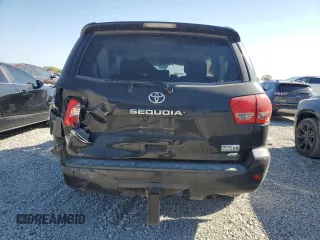 2013 Toyota Sequoia SR5 with VIN 5TDBW5G15DS080756, listed as a Copart auction lot 77538094 with 0 mi miles and Salvage Title. Bid and sale history available at carsss.com. Image 6.