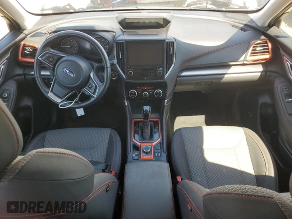 2021 Subaru Forester Special Sports with VIN JF2SKARC5MH511122, listed as a Copart auction lot 59970395 with 38,492 mi miles and Salvage title. Bid and sale history available at DreamBid. Image 8.