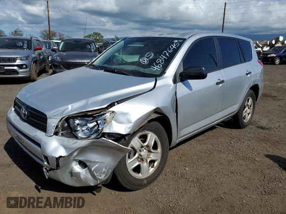 2006 Toyota RAV4 with VIN JTMZD33V165014098, listed as a Copart auction lot 46847645 with 109,713 mi miles and Salvage Title. Bid and sale history available at carsss.com. Image 1.