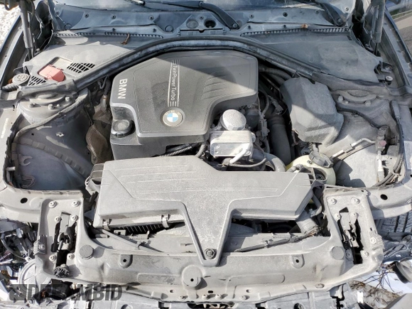 2015 BMW 3 Series 328i with VIN WBA3A5C54FF609416, listed as a Copart auction lot 60273505 with 232,097 mi miles and Salvage title. Bid and sale history available at DreamBid. Image 11.