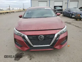 2020 Nissan Sentra SV with VIN 3N1AB8CV7LY269484, listed as a Copart auction lot 42855245 with 46,429 mi miles and Salvage Title. Bid and sale history available at carsss.com. Image 5.