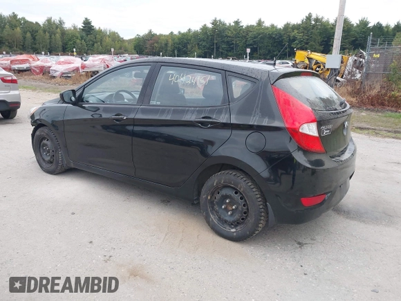 2012 Hyundai Accent GS with VIN KMHCT5AE5CU044029, listed as a IAAI auction lot 40424151 with 139,022 mi miles and . Bid and sale history available at DreamBid. Image 3.