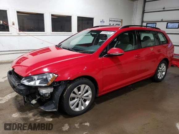2017 Volkswagen Golf S with VIN 3VW017AU9HM510909, listed as a Copart auction lot 81958244 with 144,439 mi miles and Salvage Title. Bid and sale history available at DreamBid. Image 1.