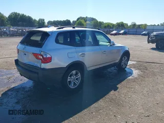 2004 BMW X3 3.0i with VIN WBXPA93424WA61387, listed as a IAAI auction lot 40321921 with 179,360 mi miles. Bid and sale history available at carsss.com. Image 4.