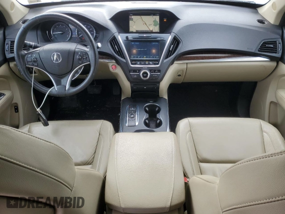 2018 Acura MDX Technology with VIN 5J8YD4H71JL013020, listed as a Copart auction lot 88978185 with 82,666 mi miles and Salvage title. Bid and sale history available at DreamBid. Image 8.