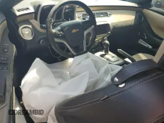 2014 Chevrolet Camaro LT with VIN 2G1FC1E38E9247105, listed as a Copart auction lot 60249125 with 138,495 mi miles and Salvage title. Bid and sale history available at DreamBid. Image 8.