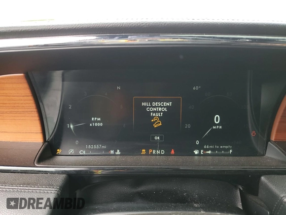 2018 Lincoln Navigator Select with VIN 5LMJJ2JT0JEL07543, listed as a Copart auction lot 47220234 with 152,557 mi miles and Salvage Title. Bid and sale history available at carsss.com. Image 9.