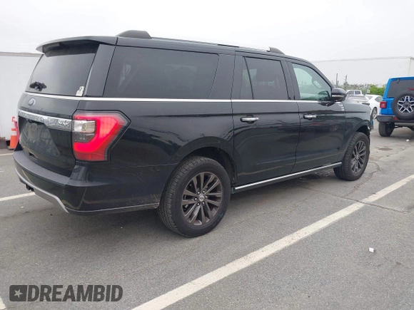 2020 Ford Expedition Max Limited with VIN 1FMJK1KT8LEA11679, listed as a IAAI auction lot 42069709 with 106,112 mi miles and . Bid and sale history available at DreamBid. Image 4.