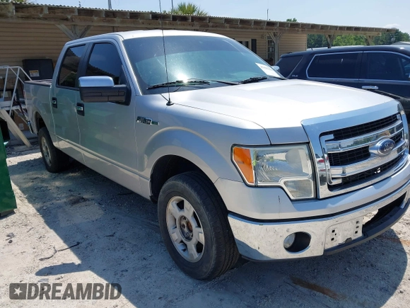 2014 Ford F-150 XL with VIN 1FTFW1CF7EKD93151, listed as a IAAI auction lot 42329436 with 155,615 mi miles and . Bid and sale history available at DreamBid. Image 1.