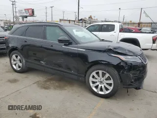 2019 Land Rover Range Rover Velar S with VIN SALYB2EN3KA216833, listed as a Copart auction lot 60555075 with 35,144 mi miles and Salvage title. Bid and sale history available at DreamBid. Image 4.
