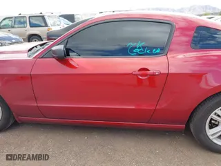 2014 Ford Mustang V6 with VIN 1ZVBP8AM9E5252762, listed as a IAAI auction lot 41767985 with 105,001 mi miles. Bid and sale history available at carsss.com. Image 14.