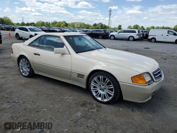 1990 Mercedes-Benz 300 with VIN WDBFA61E7LF005166, listed as a Copart auction lot 54270635 with 137,378 mi miles and Clean Title. Bid and sale history available at DreamBid. Image 4.
