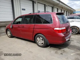 2006 Honda Odyssey EX z VIN 5FNRL38436B058444, wystawiony jako Copart lot #70381084 z przebiegiem 181 928 mil mil oraz Szkoda całkowita • Salvage title. Historia ofert i sprzedaży dostępna na DreamBid. Obrazek 2.