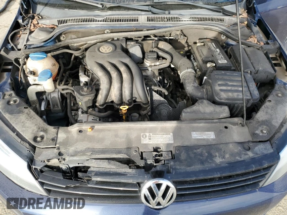 2013 Volkswagen Jetta S z VIN 3VW2K7AJ0DM223917, wystawiony jako Copart lot #45992575 z przebiegiem 147 349 mil mil oraz Czysty tytuł • Clean title. Historia ofert i sprzedaży dostępna na DreamBid. Obrazek 11.