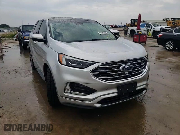 2019 Ford Edge Titanium z VIN 2FMPK3K99KBC19512, wystawiony jako Copart lot #56512305 z przebiegiem 94 107 mil mil oraz Szkoda całkowita • Salvage title. Historia ofert i sprzedaży dostępna na DreamBid. Obrazek 13.