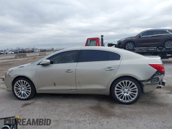 2014 Buick LaCrosse Premium II with VIN 1G4GF5G38EF253691, listed as a IAAI auction lot 41411307 with 141,863 mi miles and . Bid and sale history available at DreamBid. Image 14.