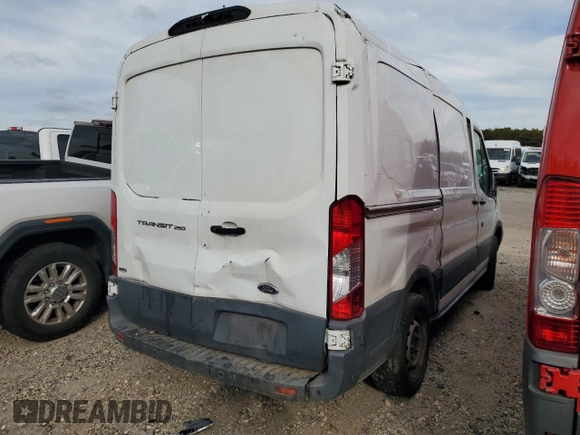 2018 Ford Transit with VIN 1FTYR1CM3JKA06491, listed as a Copart auction lot 70991374 with 192,027 mi miles and Salvage Title. Bid and sale history available at DreamBid. Image 3.
