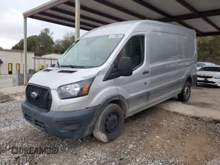 2021 Ford Transit Cargo with VIN 1FTBR1C82MKA48437, listed as a Copart auction lot 79641154 with 31,464 mi miles and Clean Title. Bid and sale history available at DreamBid. Image 1.