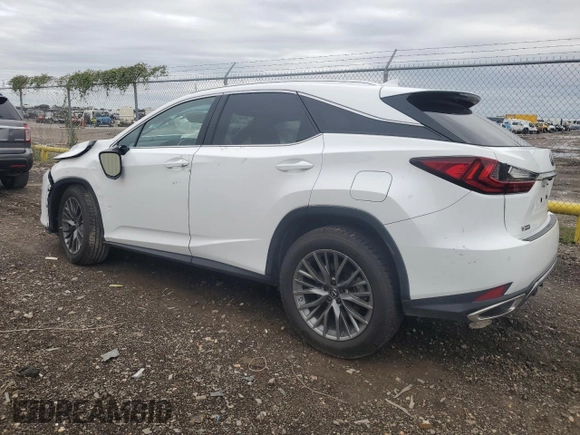2020 Lexus RX with VIN 2T2YZMDA6LC232546, listed as a Copart auction lot 83617134 with 55,003 mi miles and Clean Title. Bid and sale history available at carsss.com. Image 2.