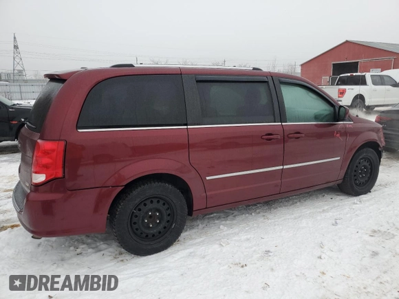 2017 Dodge Grand Caravan Crew Plus with VIN 2C4RDGDG9HR754866, listed as a Copart auction lot 42341225 with 213,458 mi miles and Salvage Title. Bid and sale history available at DreamBid. Image 3.