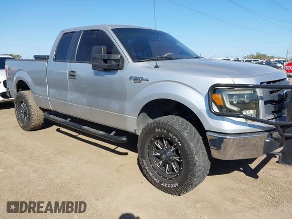 2010 Ford F-150 XL with VIN 1FTEX1EWXAKE14641, listed as a IAAI auction lot 41682324 with 187,506 mi miles. Bid and sale history available at carsss.com. Image 1.