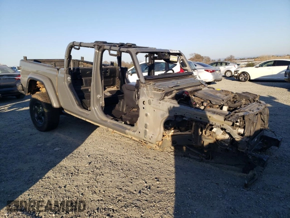 2021 Jeep Gladiator Rubicon z VIN 1C6JJTBMXML503128, wystawiony jako Copart lot #42813725 z przebiegiem Nie podano mil oraz Szkoda całkowita • Salvage title. Historia ofert i sprzedaży dostępna na DreamBid. Obrazek 4.
