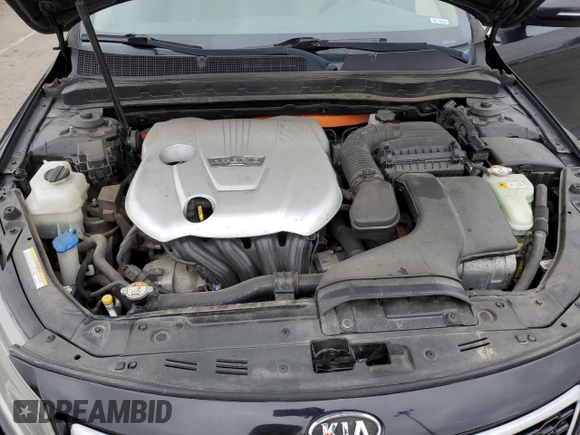 2012 Kia Optima Hybrid with VIN KNAGM4AD5C5019630, listed as a Copart auction lot 48154085 with 197,049 mi miles and Salvage Title. Bid and sale history available at carsss.com. Image 11.