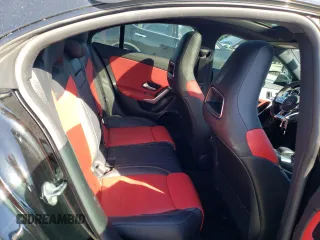 2021 Mercedes-Benz CLA 45 AMG with VIN W1K5J5DB2MN196095, listed as a Copart auction lot 46981234 with 30,705 mi miles and . Bid and sale history available at DreamBid. Image 10.