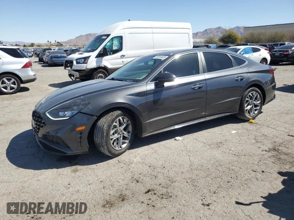 2020 Hyundai Sonata SEL z VIN 5NPEF4JA2LH053244, wystawiony jako Copart lot #50034835 z przebiegiem 93 261 mil mil oraz Szkoda całkowita • Salvage title. Historia ofert i sprzedaży dostępna na DreamBid. Obrazek 1.