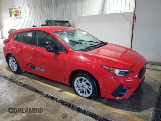 2024 Subaru Impreza with VIN JF1GUABC4R8239930, listed as a Copart auction lot 42754715 with 7,730 mi miles and Salvage Title. Bid and sale history available at carsss.com. Image 4.