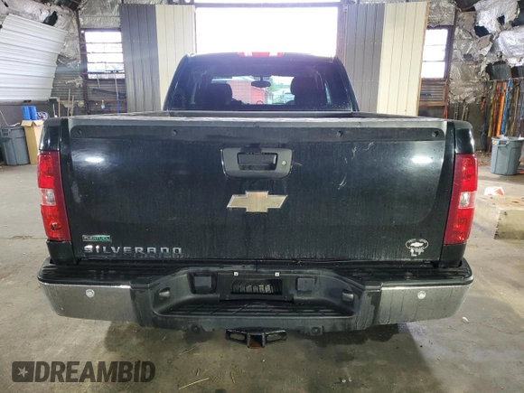 2011 Chevrolet Silverado 1500 LT with VIN 1GCRKSE32BZ449713, listed as a Copart auction lot 55201895 with 163,450 mi miles and Salvage Title. Bid and sale history available at DreamBid. Image 6.