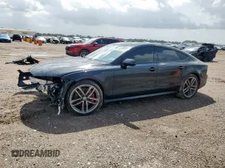 2017 Audi A7 Competition Prestige with VIN WAUW3AFC5HN102057, listed as a Copart auction lot 60890355 with 110,252 mi miles and Salvage title. Bid and sale history available at DreamBid. Image 1.