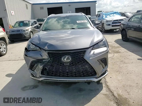2019 Lexus NX 300 with VIN JTJBARBZ4K2203564, listed as a Copart auction lot 61621605 with 117,065 mi miles and Salvage title. Bid and sale history available at DreamBid. Image 14.